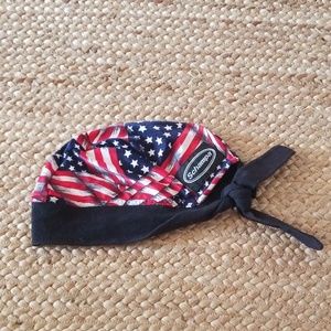 Men's American Flag Skull Cap/Durag